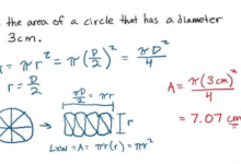 Circle Area from Diameter